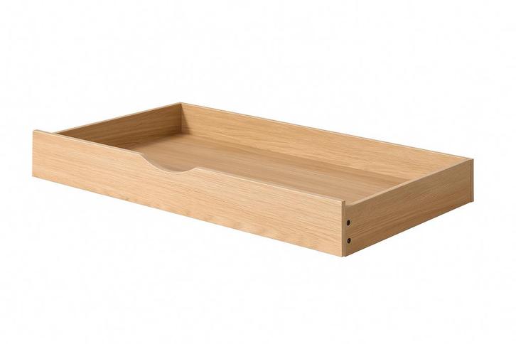 ROOMY - Bedlade - 163 x 93 x 20 cm - eiken, Huis en Inrichting, Slaapkamer | Stapelbedden en Hoogslapers, Nieuw, Ophalen of Verzenden