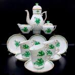 Herend - Coffee/Tea Set for 6 Persons (15 pcs) - Chinese, Antiek en Kunst