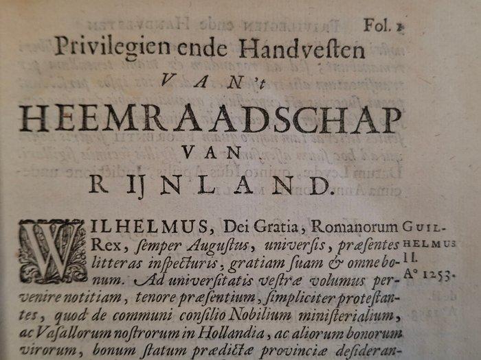 Simon van Leeuwen - Handvesten ende privilegien van den, Antiquités & Art, Antiquités | Livres & Manuscrits