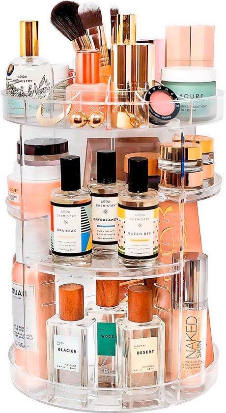 Tweedekans | Homewize Abode - Make Up Organizer Transparant, Handtassen en Accessoires, Beautycases, Ophalen of Verzenden