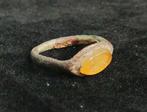 Oud-Romeins Brons Intaglio-ring - 20 mm (Zonder
