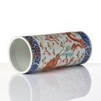 Penseelpot - A Chinese Brush pot, porcelain, China, Guangxu, Antiek en Kunst