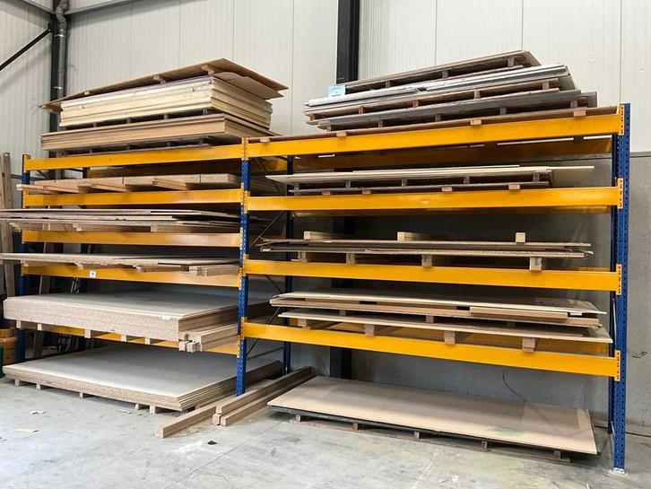 Online veiling - Overige hout- en plaatmateriaal (60x), Zakelijke goederen, Machines en Bouw | Houtbewerking, Ophalen