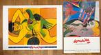 Guillaume Corneille (1922-2010) - Lot de 2 affiches : Le Nu, Antiek en Kunst