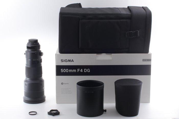 Sigma 500mm F/4 DG OS HSM Sports for Nikon F Cameralens, Audio, Tv en Foto, Fotocamera's Analoog