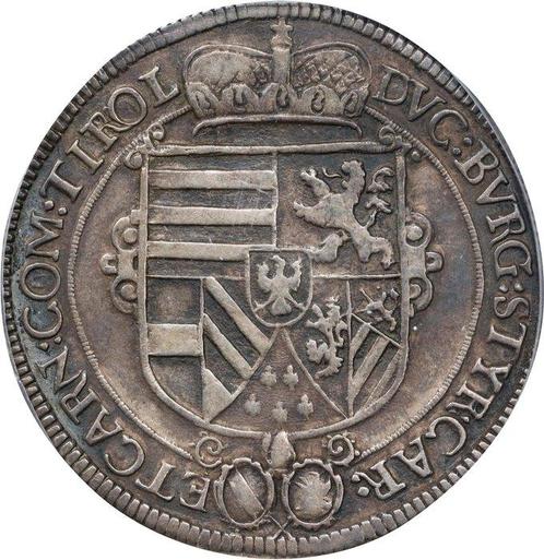 Oostenrijk. Leopold V. Thaler (taler) 1621 - Hall, Postzegels en Munten, Munten | Europa | Niet-Euromunten