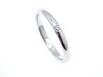 Tiffany & Co. - Bague - Elsa Peretti Single Diamond Stacking, Handtassen en Accessoires, Ringen, Nieuw