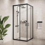 Douchecabine Dakota 90 x 90 x 190 cm Zwart Veiligheidsglas, Doe-het-zelf en Bouw, Sanitair, Verzenden, Nieuw