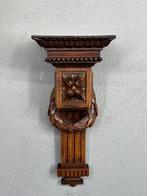 Antieke gesneden houten wandconsole - Console - Bois