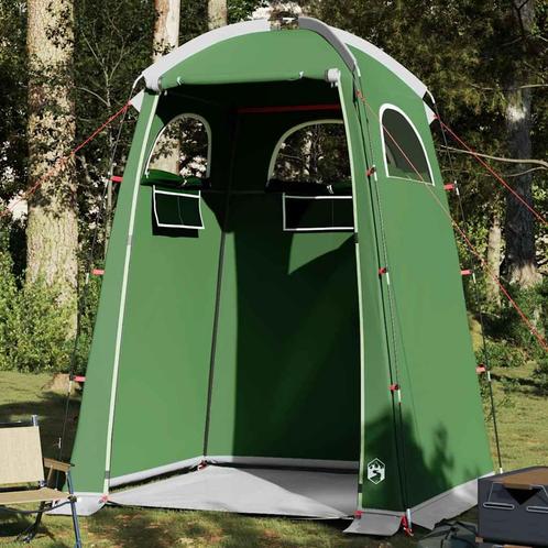 vidaXL Douchetent waterdicht groen, Caravans en Kamperen, Tenten, Nieuw, Verzenden