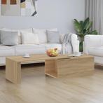 vidaXL Salontafel 150x50x35 cm bewerkt hout sonoma, Huis en Inrichting, Tafels | Salontafels, Verzenden, Nieuw