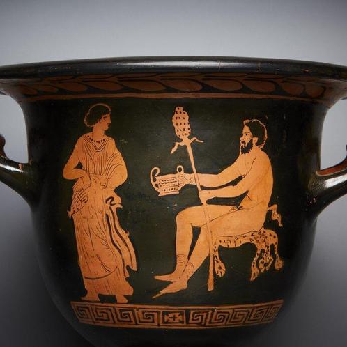 Grec antique mycénien Poterie Cratère en cloche avec une, Verzamelen, Mineralen en Fossielen