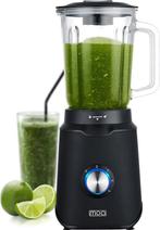 2dekans | MOA Krachtige Blender - Met glazen kan - 1,5 liter, Elektronische apparatuur, Keukenmixers, Ophalen of Verzenden, Nieuw