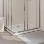 vidaXL Douchebak rechthoekig 80x100 cm ABS, Doe-het-zelf en Bouw, Sanitair, Verzenden, Nieuw