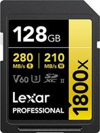 Lexar SD Pro Gold Series UHS-II 1800x 128GB (2-pack) - Le..., Audio, Tv en Foto, Foto | Geheugenkaarten, Verzenden, Nieuw