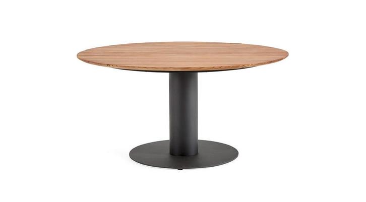 Suns Grado tuintafel Ø 150 cm teak tafelblad |, Tuin en Terras, Tuinsets en Loungesets