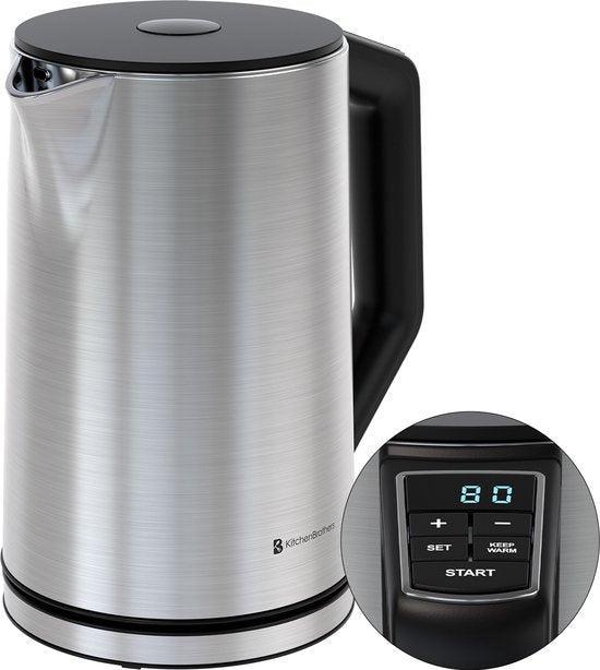 2dekans | KitchenBrothers Waterkoker - Elektrisch - 1,5L -, Elektronische apparatuur, Waterkokers, Ophalen of Verzenden