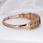 Sans prix de réserve - Bracelet Plaqué or Tourmaline -