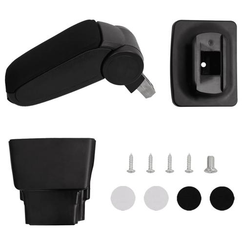 vidaXL Armsteun 16x32x(35-50,5) cm ABS zwart, Auto-onderdelen, Interieur en Bekleding, Nieuw, Verzenden