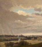 Constant Dutilleux (1807- 1865) - Landschap met molen (