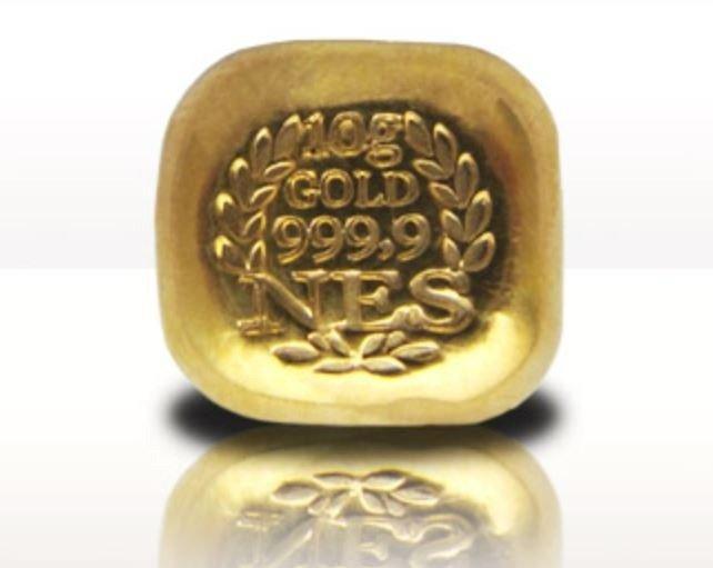 10 gram - Goud - NES, Postzegels en Munten, Edelmetalen en Baren