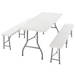 2dekans | Juskys Bayreuth Biertentgarnituur, 3-delig en, Ophalen of Verzenden