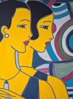 Patricia Kleyman - Portrait Art Déco, Elégante devant le