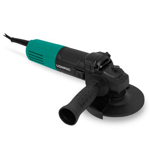 Pro Haakse Slijper 850W – Ø125mm | Incl. zijhandgreep, Doe-het-zelf en Bouw, Gereedschap | Slijpmachines, Nieuw, Verzenden
