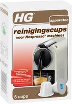 HG reinigingscups voor Nespresso machines, Elektronische apparatuur, Koffiemachine-accessoires, Nieuw, Verzenden