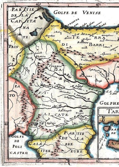 Italie - Puglia, Basilicata; P. Briet - LApoville, Boeken, Atlassen en Landkaarten