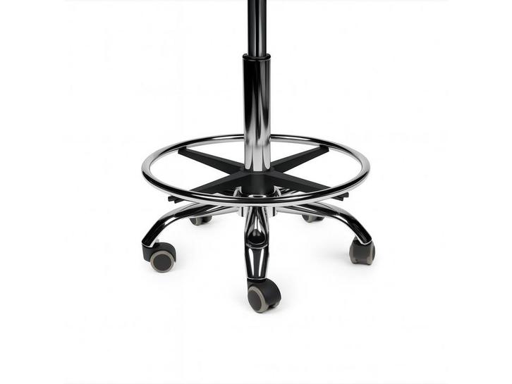 Los voetensteun chroom, Huis en Inrichting, Krukjes, Nieuw, In hoogte verstelbaar