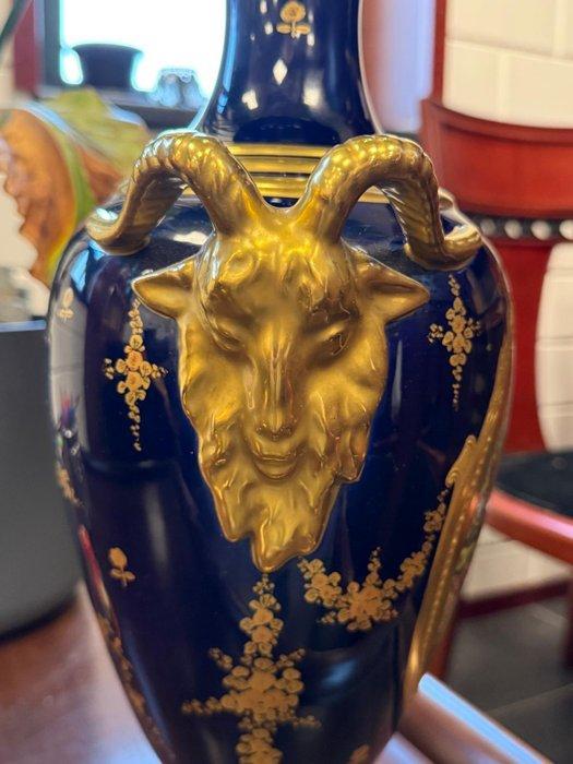 Vase avec couvercle - Porcelaine - Siervaas, Antiek en Kunst, Antiek | Glaswerk en Kristal