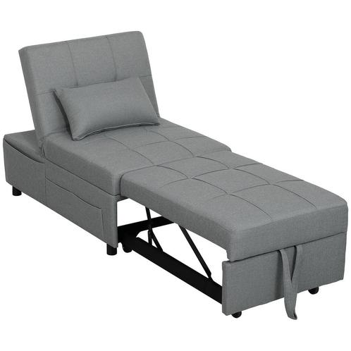 TRUUSK 3-in-1 Slaapstoel Met Bedfunctie - Uitschuifbare Slaa, Huis en Inrichting, Fauteuils, Verzenden