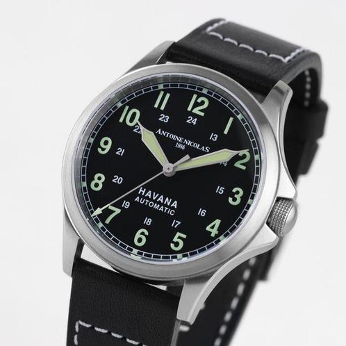 Antoine Nicolas 1986 - Havana - Zonder Minimumprijs - Unisex, Handtassen en Accessoires, Horloges | Heren