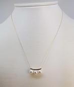 Collier - 18 carats Or jaune - Perles Akoya 6,5x7mm, Nieuw