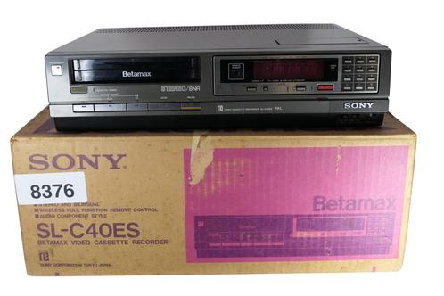 Sony SL-C40ES | Betamax Videorecorder | BOXED, Audio, Tv en Foto, Videospelers, Verzenden