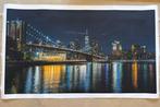 Viktoria Farkas - Midnight Reflections: The Brooklyn Bridge