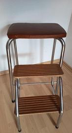 Vintage 2-Stufen Klapptritthocker - Tritthocker - Kruk -