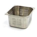 Gastronorm Bak - 2/3 GN - 20 cm Diep - RVS - Geperforeerd, Verzenden, Nieuw in verpakking, Transport en Opslag
