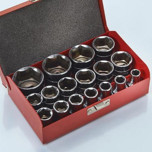 Smoos Doppenset 1/2 opname 17-delig - Smoos, Doe-het-zelf en Bouw, Gereedschap | Handgereedschap, Ophalen of Verzenden