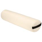 Rolkussen rond , imitatieleer - beige, Sports & Fitness, Verzenden