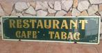 Restaurant Cafe Tabac - Reclamebord - IJzer