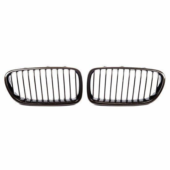 Carbon Look Nieren (Grillen) BMW 5 Serie F10 F11 B0282, Auto-onderdelen, Carrosserie, Nieuw, BMW, Voor, Links, Rechts