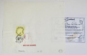THE SIMPSONS  - Matt Groening - Originele beschikbaar voor biedingen