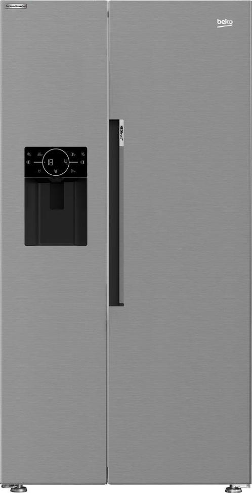 Beko Asp33b32vps Amerikaanse Koelkast 179cm, Elektronische apparatuur, Koelkasten en IJskasten, Ophalen of Verzenden
