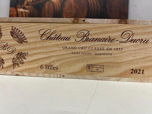 2021 Chateau Branaire Ducru - Saint-Julien Grand Cru Classé, Verzamelen, Wijnen