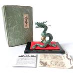 Takaoka Bronze Rising Dragon with Sacred Jewel – Ryubundo, Antiek en Kunst