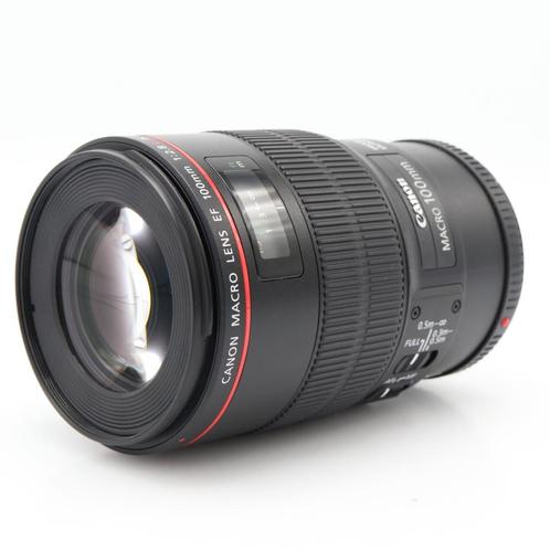 Canon EF 100mm f/2.8 L IS USM Macro | Tweedehands, Audio, Tv en Foto, Foto | Lenzen en Objectieven, Zo goed als nieuw, Verzenden