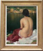 Tito Corbella (1885-1966) - Beautiful bather
