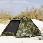 vidaXL Vistent 5-persoons waterdicht camouflage, Verzenden, Nieuw